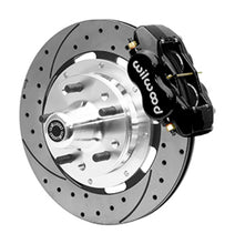 Cargar imagen en el visor de la galería, Wilwood 55-57 Chevrolet Bel Air Forged Dynalite Front Big Brake Kit - Black