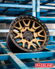 Cargar imagen en el visor de la galería, Raceline 953BZ Krank 20x9in / 8x165.1 BP / 0mm Offset / 125.2mm Bore - Bronze