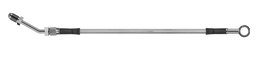Goodridge 62in Universal Clutch Line w/SS Fittings & Clear Hose - Straight Banjo w/M10 Fitting