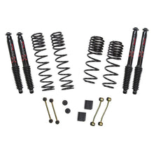 Cargar imagen en el visor de la galería, Skyjacker 2020 Jeep JL 4WD Diesel 2.5in Dual Rate Long Travel Sus Lift Kit w/ Black Max Shocks