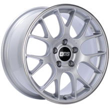 Cargar imagen en el visor de la galería, BBS CH-R 19x9.5 5x120 ET35 Brilliant Silver Polished Rim Protector Wheel -82mm PFS/Clip Required