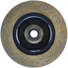 Cargar imagen en el visor de la galería, StopTech Slotted &amp; Drilled Sport Brake Rotor