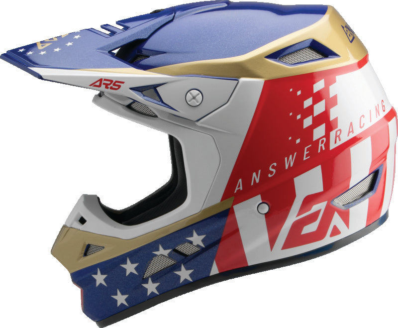 Answer AR5 Rally Helmet Mips Red/White - Small