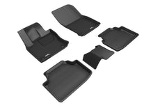 Cargar imagen en el visor de la galería, 3D Maxpider 19-23 Volkswagen Taos Kagu Floor Mat- Black R1 R2