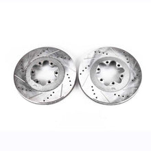 Cargar imagen en el visor de la galería, Power Stop 09-12 Chevrolet Colorado Front Evolution Drilled &amp; Slotted Rotors - Pair