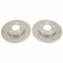 Cargar imagen en el visor de la galería, Power Stop 78-81 Pontiac Firebird Rear Evolution Drilled &amp; Slotted Rotors - Pair