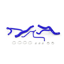 Cargar imagen en el visor de la galería, Mishimoto 2016+ Chevrolet Camaro 2.0T w/HD Cooling Package Silicone Radiator Hose Kit - Blue