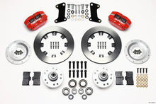 Cargar imagen en el visor de la galería, Wilwood Dynapro Dust-Boot Front Kit 12.19in Red 67-69 Camaro 64-72 Nova Chevelle