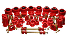 Cargar imagen en el visor de la galería, Energy Suspension 99-06 Chevy C1500 New Body Style Silverado 2WD Red Hyper-flex Master Bushing Set