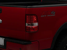 Cargar imagen en el visor de la galería, Raxiom 04-08 Ford F-150 Styleside LED Tail Lights- Chrome Housing- Red/Clear Lens