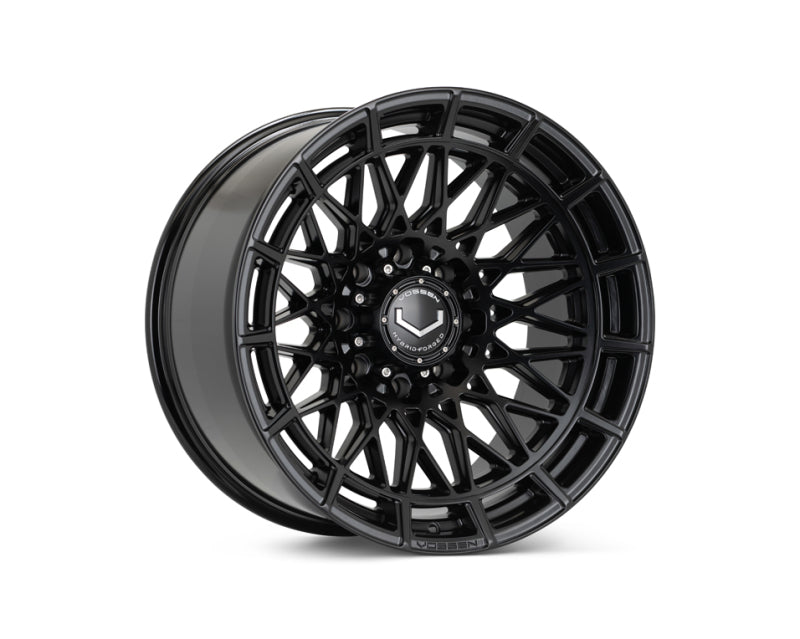 Vossen HFX-3 22x10 - 8x180 - ET18 - Super Deep Face - 124.3 - Satin Black Wheel