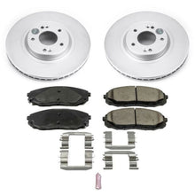 Cargar imagen en el visor de la galería, Power Stop 15-19 Kia Sedona Front Z17 Evolution Geomet Coated Brake Kit