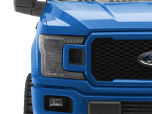Cargar imagen en el visor de la galería, Raxiom 18-20 Ford F-150 LED Halo Surround Headlights with Amber DRL- Black Housing- Clear Lens