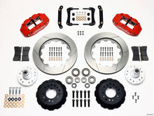 Cargar imagen en el visor de la galería, Wilwood Narrow Superlite 6R Front Hub Kit 14.00in Red 79-81 Camaro