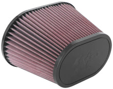 Cargar imagen en el visor de la galería, K&amp;N Universal Clamp-On Air Filter 3.5in Flg ID x 8.5x5.25in B OD x 6.25x4in T OD x 5.5in H