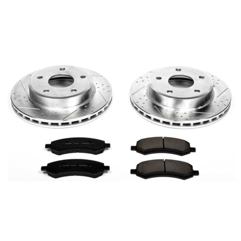 Power Stop 05-10 Dodge Dakota Front Z23 Evolution Sport Brake Kit