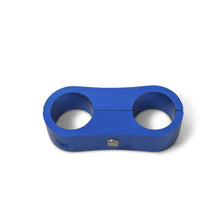 Cargar imagen en el visor de la galería, Russell Hose Separator For -10 Braided Hose Blue Anodize (2 Pack)