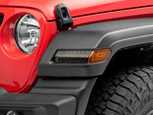 Cargar imagen en el visor de la galería, Raxiom 18-23 Jeep Wrangler JL Sport Axial Series SEQL LED Parking/Turn Signal Lights- Smoked