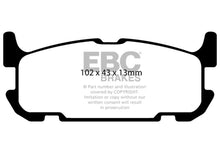 Cargar imagen en el visor de la galería, EBC 04-05 Mazda Miata MX5 1.8 (Sports Suspension) Ultimax2 Rear Brake Pads