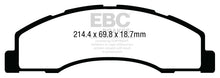 Cargar imagen en el visor de la galería, EBC 08+ Ford Econoline E150 4.6 Ultimax2 Front Brake Pads