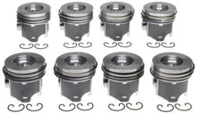 Cargar imagen en el visor de la galería, Mahle OE Ford IHC T444E 445 V8 7.3L Powerstroke Direct Injection Turbo .040 Piston Set (Set of 8)