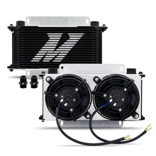 Cargar imagen en el visor de la galería, Mishimoto Universal Oil Cooler Kit - 19 Row Cooler and 2x5in Fans