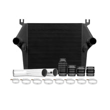 Cargar imagen en el visor de la galería, Mishimoto 07.5-09 Dodge 6.7L Cummins Intercooler Kit w/ Pipes (Black)