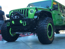 Cargar imagen en el visor de la galería, Oracle Jeep Wrangler JL/Gladiator JT LED Surface Mount Headlight Halo Kit - Amber