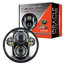 Cargar imagen en el visor de la galería, Oracle 5.75in 40W Replacement LED Headlight - Chrome