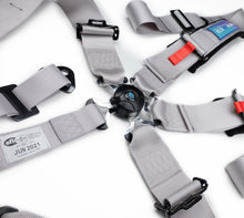 Cargar imagen en el visor de la galería, NRG 5PT 3in. Seat Belt Harness / Cam Lock - Silver