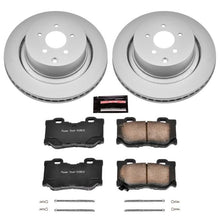 Cargar imagen en el visor de la galería, Power Stop 09-13 Infiniti FX50 Rear Z17 Evolution Geomet Coated Brake Kit