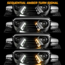 Load image into Gallery viewer, XK Glow JK Wrangler XKCHROME LED Grill Kit (Dual Mode)