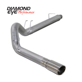 Diamond Eye KIT 5in Catback RPLCMENT PIPE Single SS: 94-97 FORD 7.3L F250/F350 PWRSTROKE