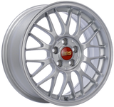 BBS RG-F 16x7 4x100 ET35 Sport Silver Wheel -70mm PFS/Clip Required