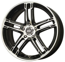 Cargar imagen en el visor de la galería, Enkei FD-05 15x7 5X114.3 38mm Offset 72.62 Bore Dia Black Machined Wheel