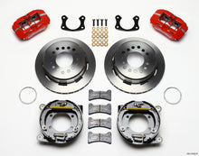 Cargar imagen en el visor de la galería, Wilwood Dynapro Low-Profile 11.00in P-Brake Kit - Red New Big Ford 2.36in Offset