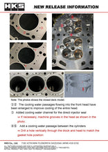 Cargar imagen en el visor de la galería, HKS Grommet Head Gasket Super Cooling ProG16E T 0.8
