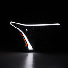 Cargar imagen en el visor de la galería, AlphaRex 22-23 Toyota Tundra NOVA-Series Headlights Alpha-Black w/Amber DRL - Req 810029 OR 810030
