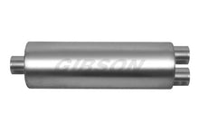 Cargar imagen en el visor de la galería, Gibson SFT Superflow Center/Dual Round Muffler Stainless