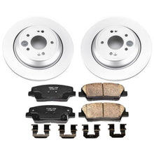 Cargar imagen en el visor de la galería, Power Stop 11-16 Hyundai Equus Rear Z17 Evolution Geomet Coated Brake Kit