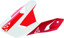 Cargar imagen en el visor de la galería, Answer AR1 V2 Bold Visor Red/White - Youth