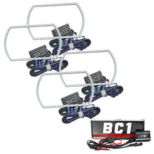 Cargar imagen en el visor de la galería, Oracle Chevy Silverado 07-13 Halo Kit Square Style - ColorSHIFT w/ BC1 Controller