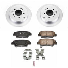 Cargar imagen en el visor de la galería, Power Stop 07-09 Kia Amanti Rear Z17 Evolution Geomet Coated Brake Kit