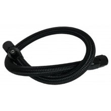 Cargar imagen en el visor de la galería, Fleece Performance 94-98 Dodge Cummins 39.5in 12 Valve Coolant Bypass Hose (BLK - Braided)