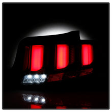 Cargar imagen en el visor de la galería, Spyder 10-12 Ford Mustang - Light Bar Seq. Turn Signal LED Tail Lights - Black - ALT-YD-FM10-LED-BK