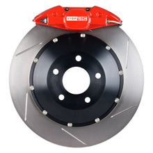 Cargar imagen en el visor de la galería, StopTech 13 Subaru BRZ BBK Rear ST-22 Red Calipers 345x28 Slotted Rotors