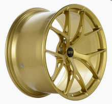 Cargar imagen en el visor de la galería, BBS FI-R 19x9.5 5x120 ET22 / 72.5 CB Gold Wheel