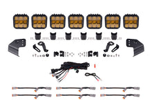 Cargar imagen en el visor de la galería, Diode Dynamics Bronco SS5 Sport CrossLink Windshield - Yellow Combo Lightbar Kit