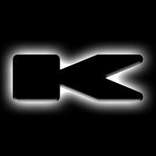Cargar imagen en el visor de la galería, ORACLE Lighting Universal Illuminated LED Letter Badges - Matte Blk Surface Finish - K