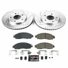 Cargar imagen en el visor de la galería, Power Stop 18-19 Nissan Leaf Front Z23 Evolution Sport Brake Kit